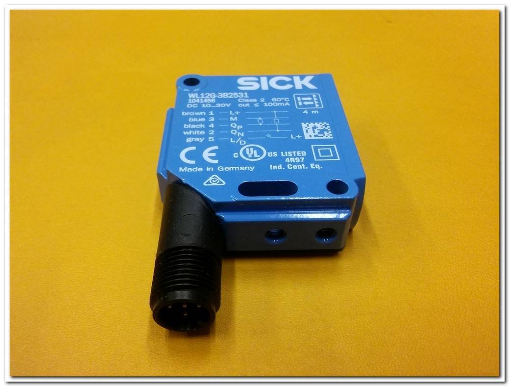 SICK WL12G-3B2531 1041456 1729 3512 SIFIR KUTULU FOTOSEL FOTOELEKTRİK SENSÖR