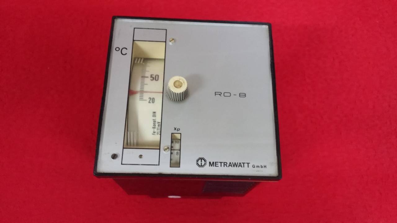 METRAWATT RO-8 PDPI-01 96*96 ANALOG ÇOK FONKSİYONLU ISI KONTROL CİHAZI