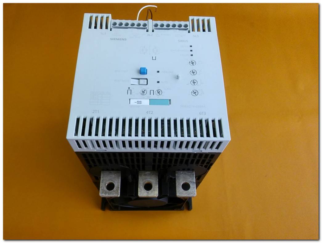 SIEMENS 3RW4074-6BB44 3RW4074 6BB44 3RW40746BB44 SIRIUS SOFTSTARTER 160 KW