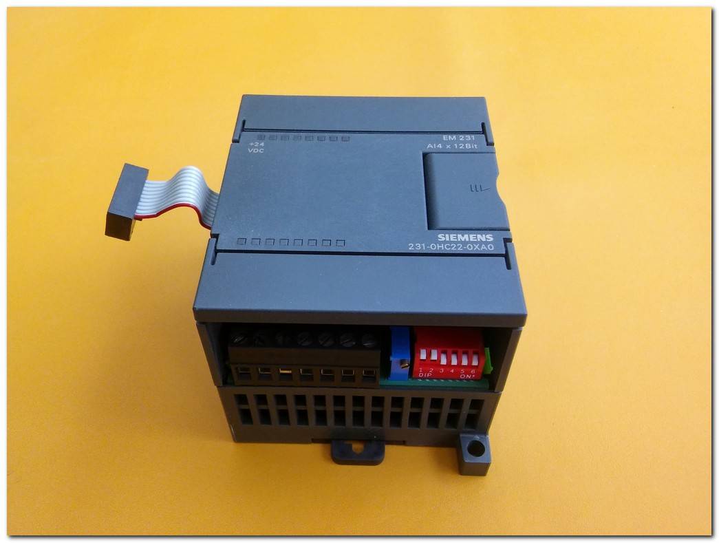 SIEMENS 6ES7 231-0HC22-0XA0 6ES7231-0HC22-0XA0	 EM231 S7 200 ANALOG GİRİŞ MODÜLÜ PLC
