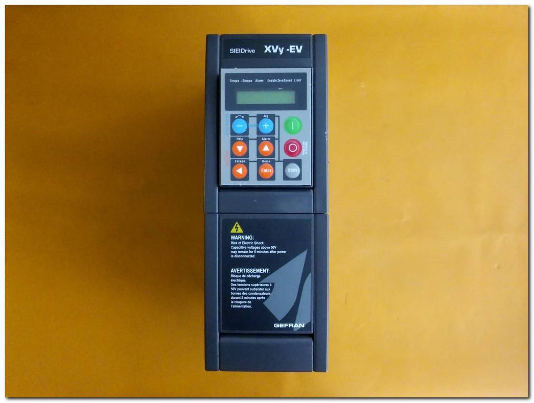 GEFRAN XVY-EV 10306-KBX 1,5KW SERVO SÜRÜCÜ SIEIDRIVE 1,5 KW INVERTER