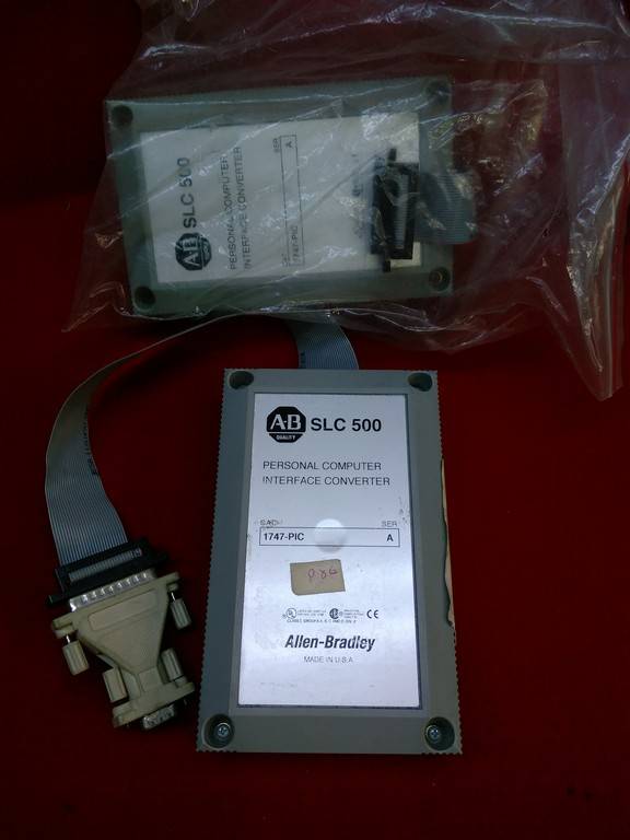 A-B SLC 500 1747-PIC PERSONAL COMPUTER INTERFACE CONVERTER ALLEN BRADLEY