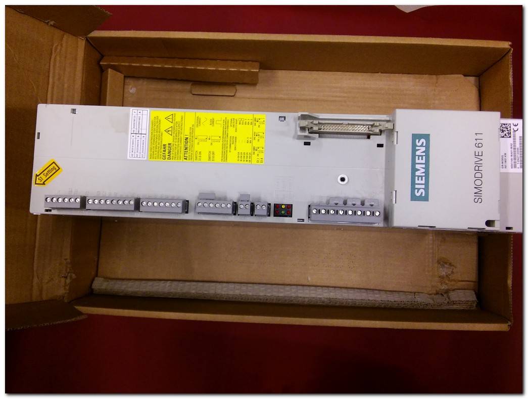 SIEMENS 6SN1145-1BA01-0BA2 SIMODRIVE E-R MODÜL 16-21KW SIMODRIVE 611 ER MODÜL SIFIR KUTULU