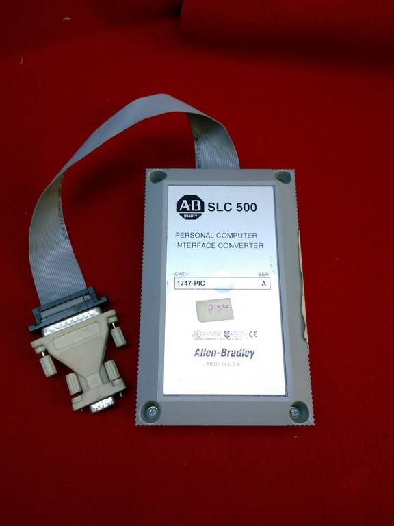 A-B SLC 500 1747-PIC PERSONAL COMPUTER INTERFACE CONVERTER ALLEN BRADLEY
