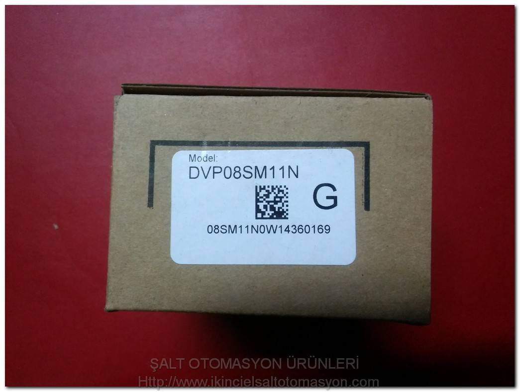 DELTA DVP08SM11N SIFIR KUTULU PLC GENİŞLETME MODÜLÜ