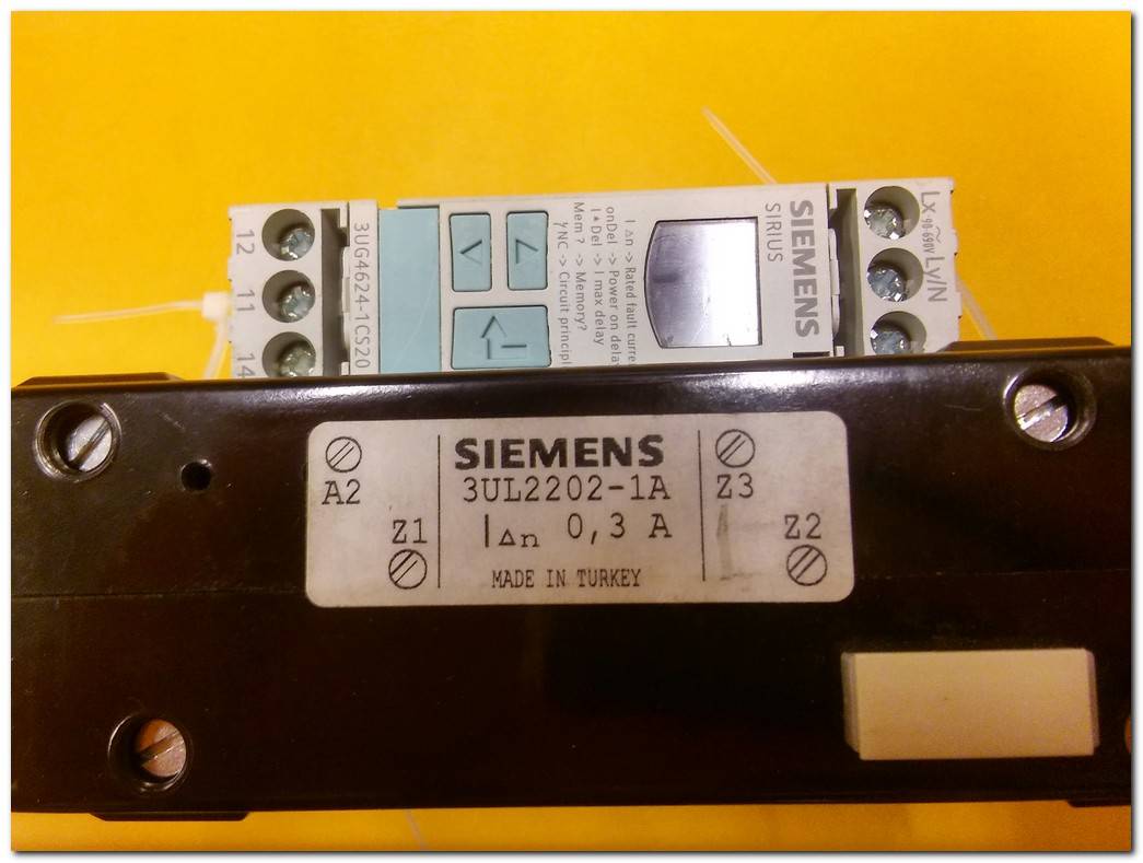 SIEMENS 3UL2202-1A 0,3A AKIM TRAFOSU