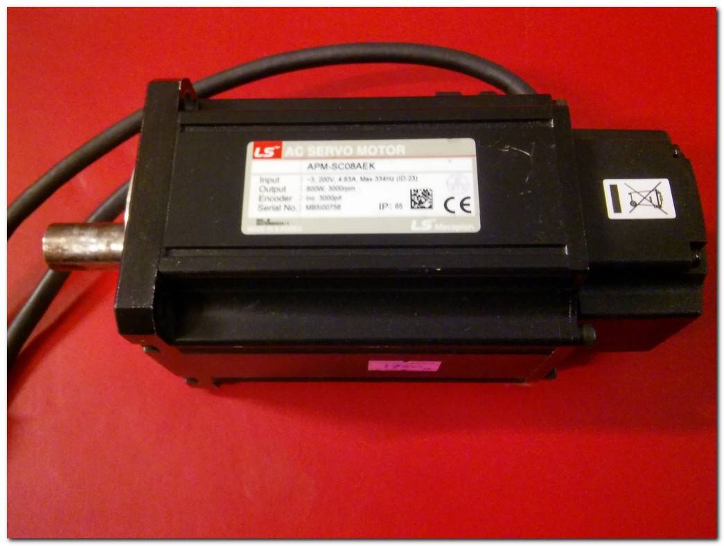 LS APM-SC08AEK APMSC 800W SERVO MOTOR