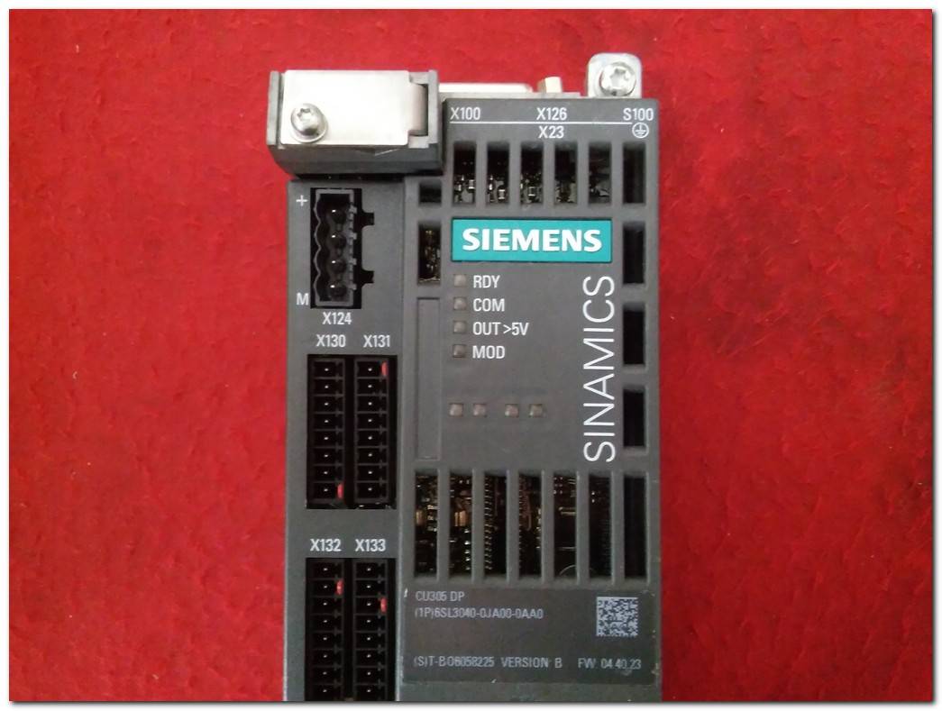 SIEMENS 6SL3040-0JA00-0AA0 SINAMICS CONTROL UNITS VERSION B CU305 DP