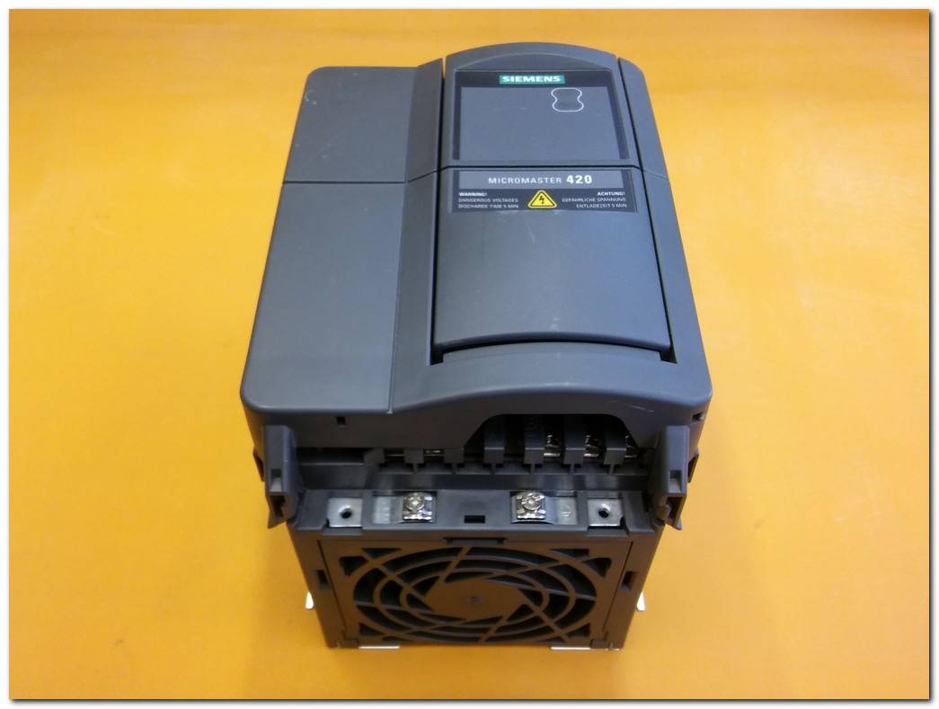 SIEMENS 6SE6420-2UC21-1BA0 1,1KW SIFIR SÜRÜCÜ MICROMASTER 420 1,1 KW SÜRÜCÜ