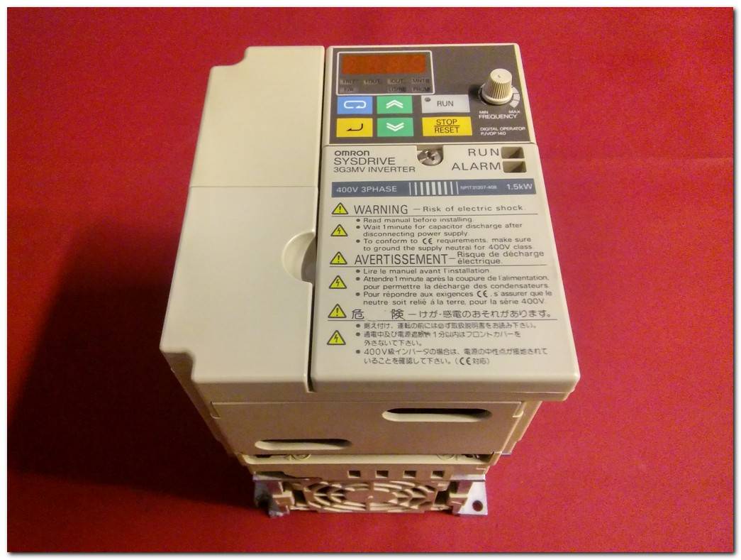 OMRON 3G3MV-A4015 3G3MV A4015 3G3MVA4015 3.7 KVA INPUT 380-460V 1.5 KW SÜRÜCÜ