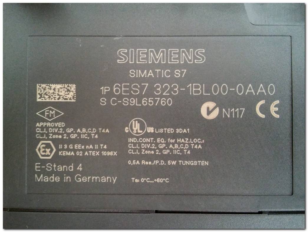SIEMENS 6ES7 312-5BD01-0AB0 SIMATIC S7-300 CPU312C CPU PLC