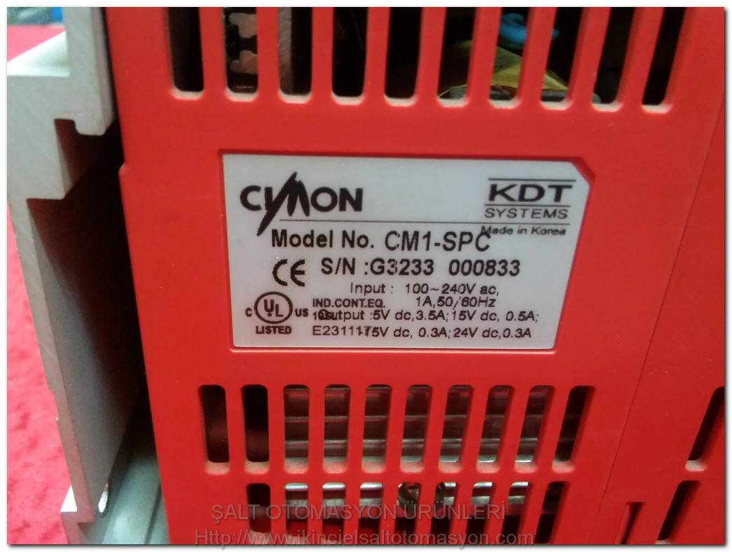 CİMON CM1-SPC CM1 SPC CM1SPC 24VDC 3A POWER SUPPLY GÜÇ KAYNAĞI