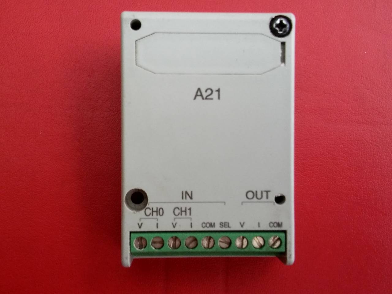 PANASONIC A21 AFPX-A21 AFPXA21 100420 PLC ANALOG MODÜL 