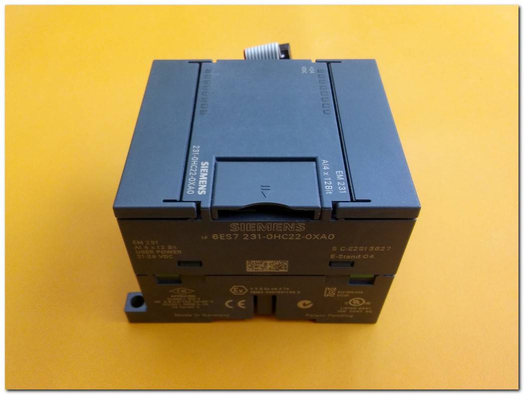 SIEMENS 6ES7 231-0HC22-0XA0 6ES7231-0HC22-0XA0	 EM231 S7 200 ANALOG GİRİŞ MODÜLÜ PLC