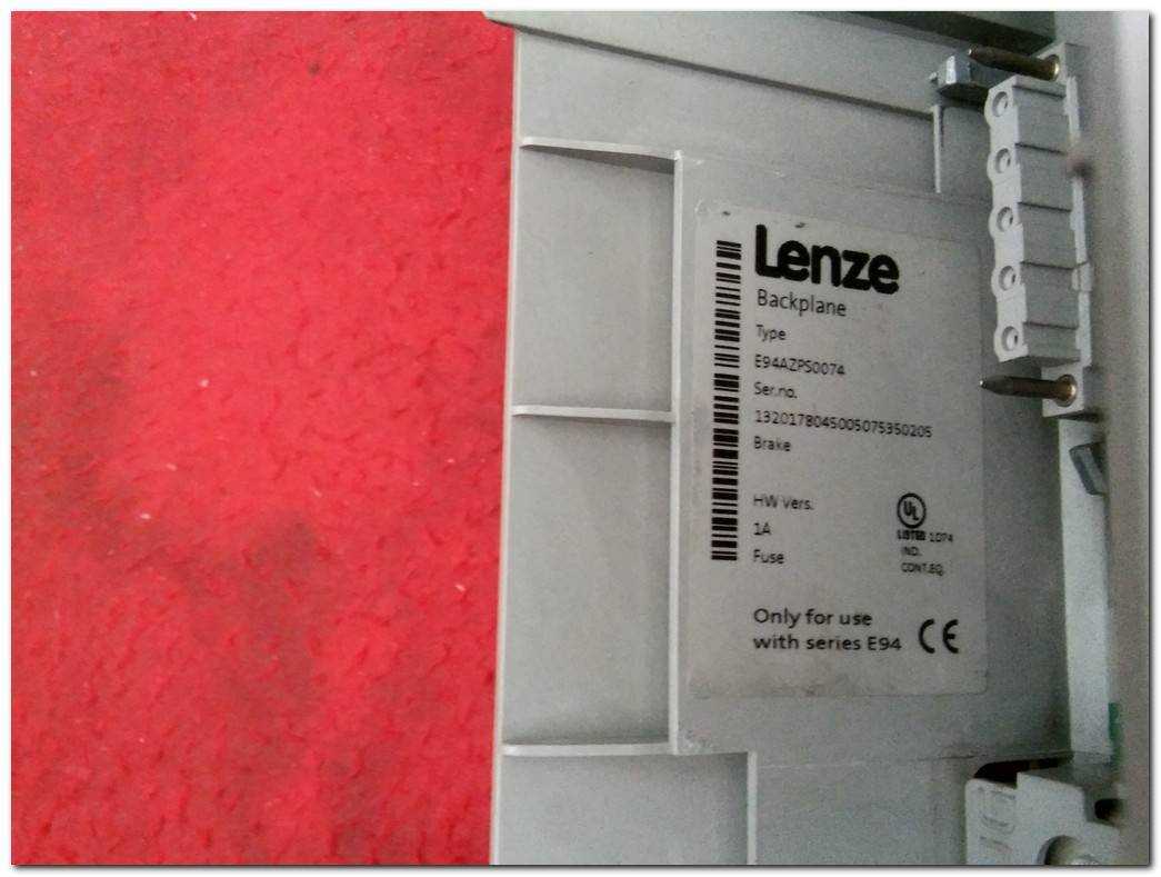 LENZE E94AZPS0074 BACKPLANE ARKA DÜZLEM