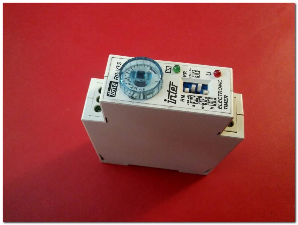 İNTER RR-VTS ELECTRONIC TIMER ZAMAN RÖLESİ