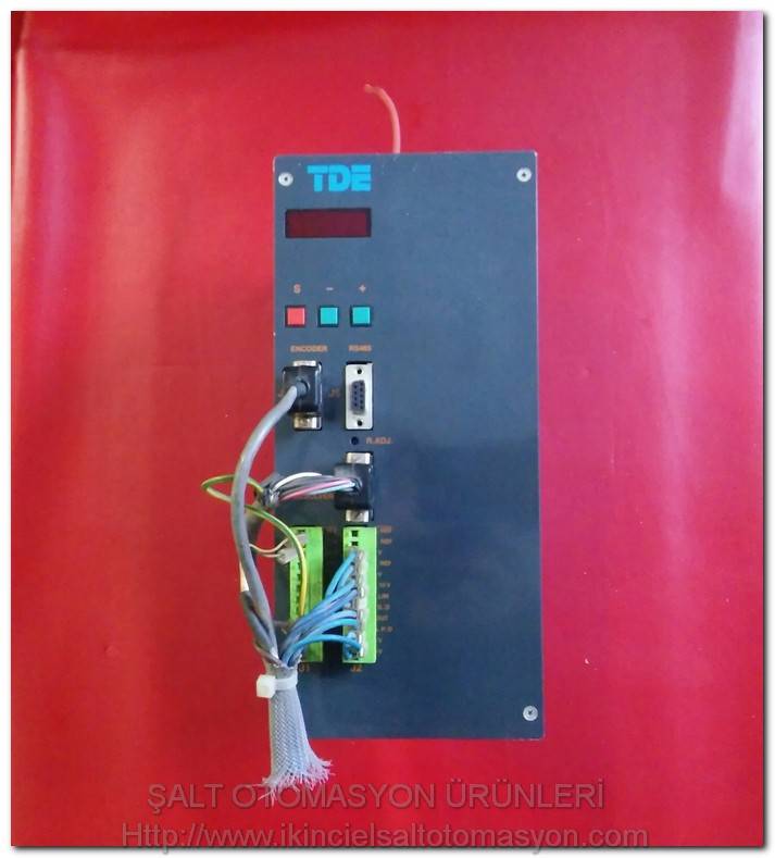 TDE MACNO DSC 50 DSC50 100A SERVO SÜRÜCÜ INVERTER