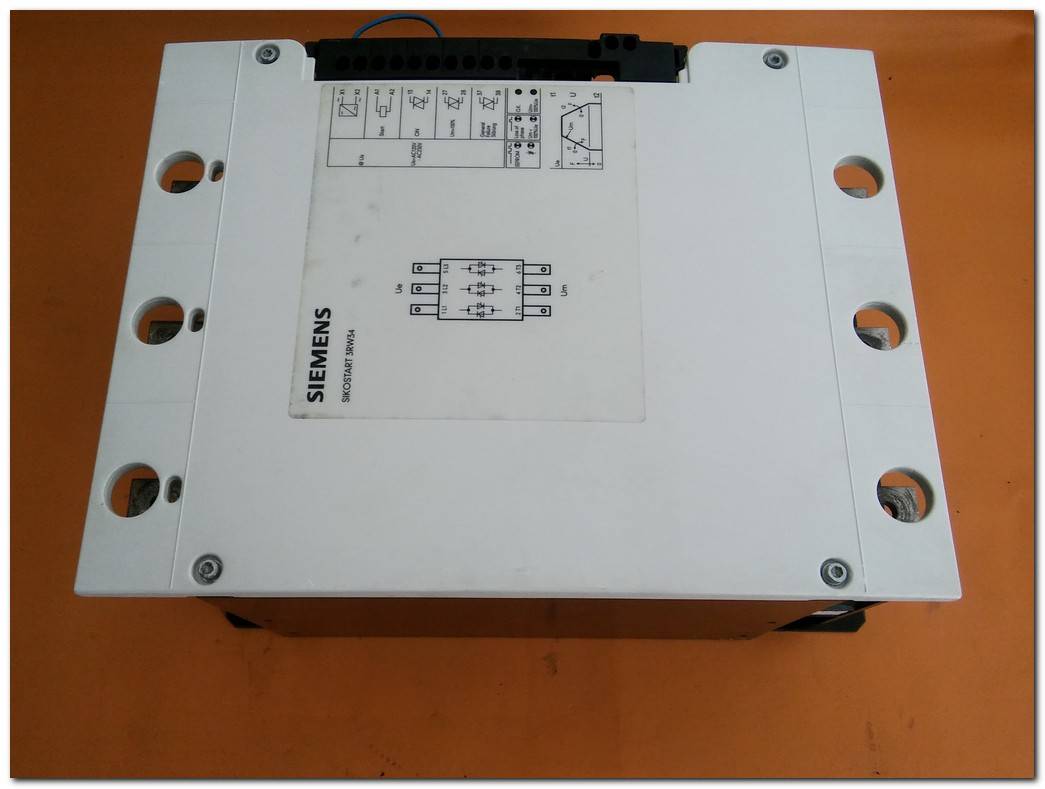 SIEMENS 3RW3468-0DC44 200KW SIKOSTART 3RW34 SOFTSTARTER 3RW3468-ODC44 200 KW YUMUŞAK YOL VERME