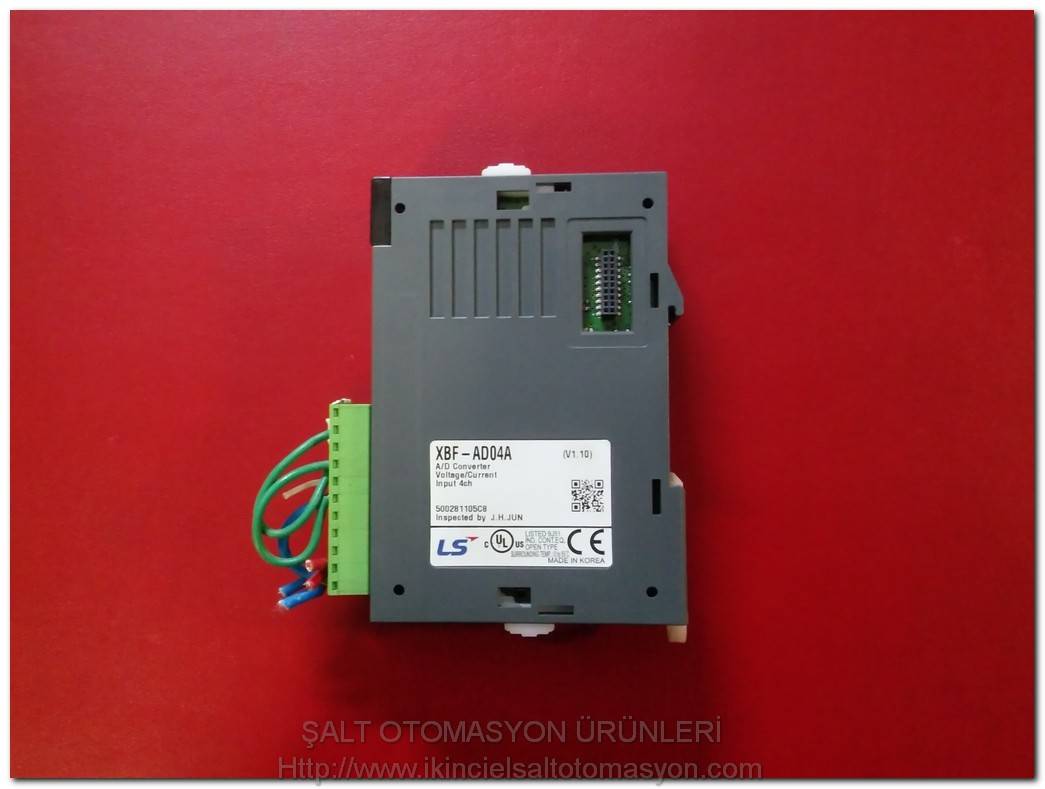 LS XBF-AD04A XGB SERİSİ INPUT MODULE ANALOG GİRİŞ MODÜLÜ
