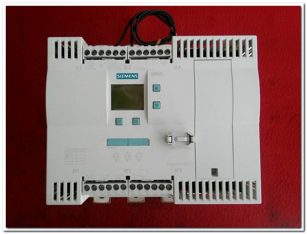 SIEMENS 3RW4445-6BC44 SIRIUS 160KW SOFT STARTER 160 KW YUMUŞAK YOL VERME