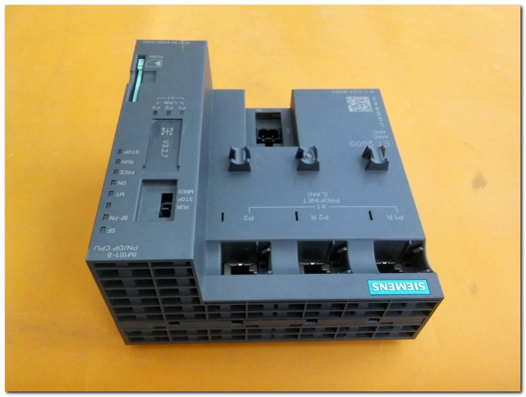 SIEMENS 6ES7 151-8AB01-0AB0 ET 200S IM151-8 PN-DP CPU SIMATIC S7 PLC
