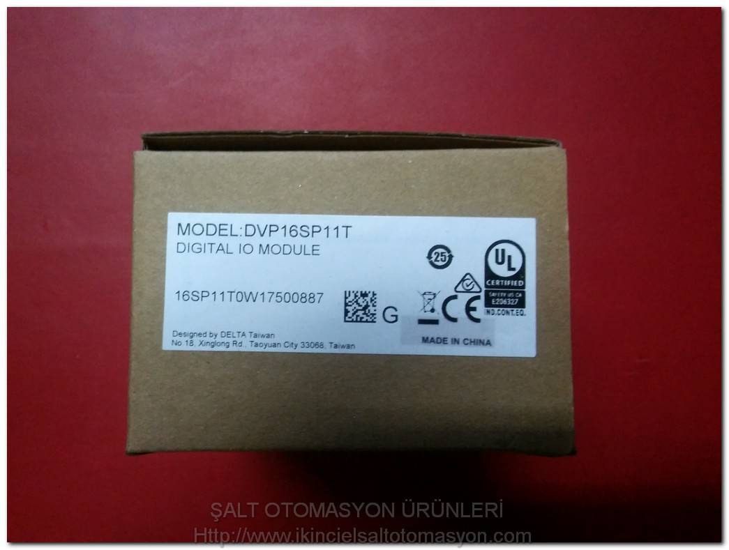 DELTA DVP16SP11T SIFIR KUTULU TRİSTÖR ÇIKIŞLI PLC GENİŞLETME MODÜLÜ