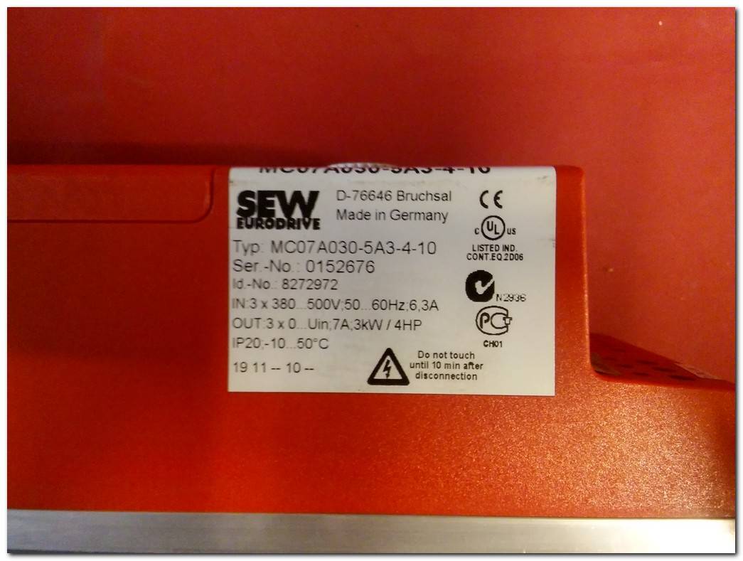 MC07A030-5A3-4-10 SEW