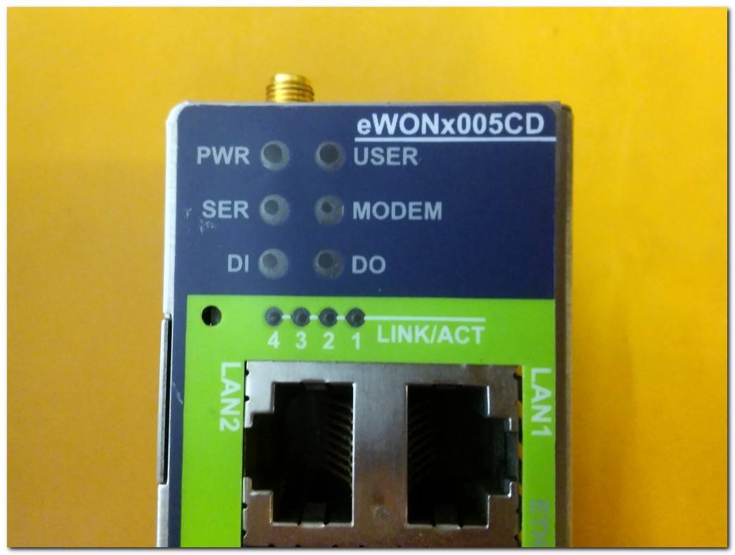 EWON EWONX005CD 2005CD UMTS MPI Profibus Ethernet ile Siemens S7 PLC için eWONx005CD Endüstriyel VPN Router