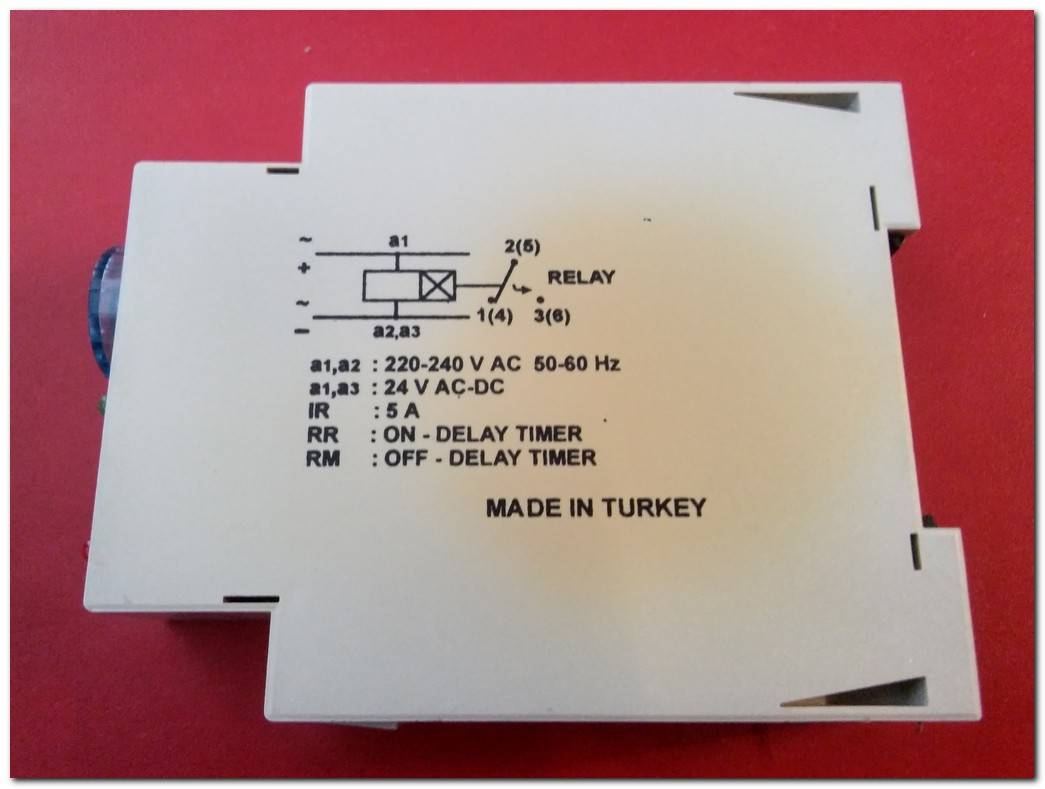 İNTER RR-VTS ELECTRONIC TIMER ZAMAN RÖLESİ
