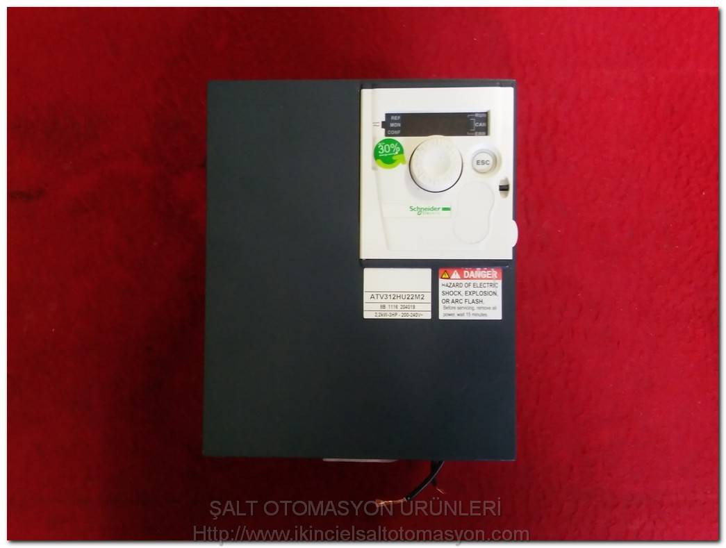 SCHNEİDER ATV312HU22M2 2,2 KW ALTİVAR312 ATV312 SÜRÜCÜ INVERTER