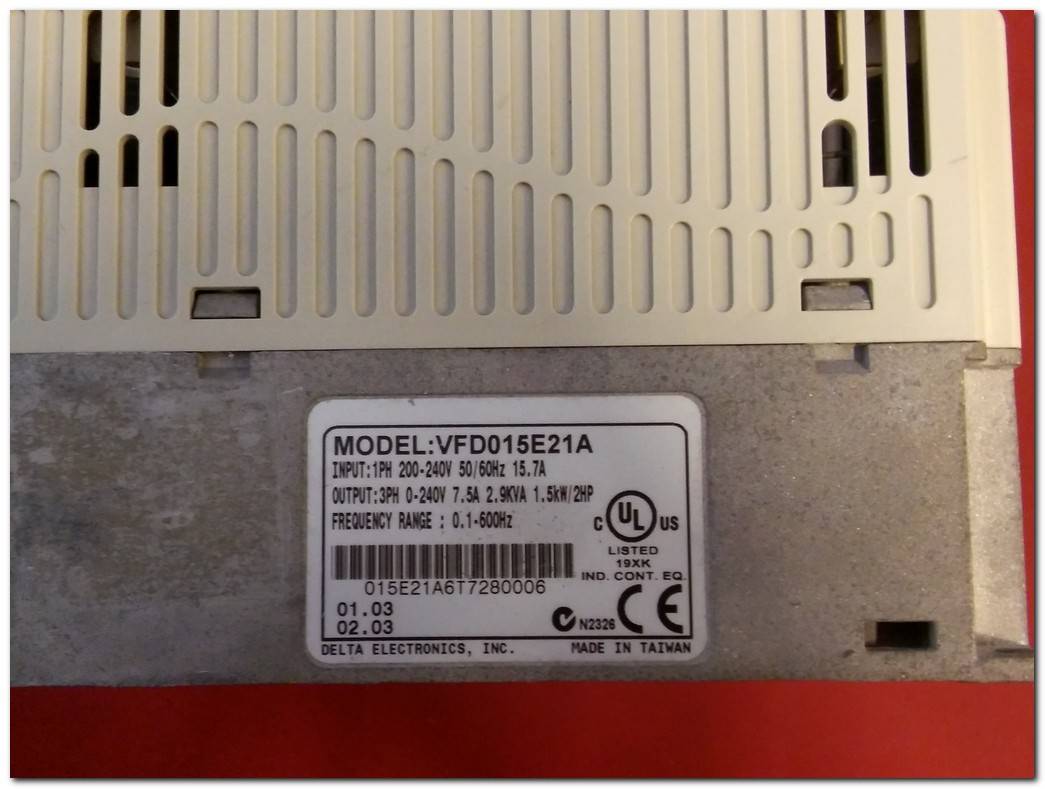 DELTA VFD015E21A 1,5KW VFD E SERİSİ SÜRÜCÜ