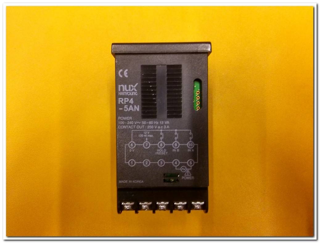 HANYOUNG NUX RP4 RP4-5AN PULSE METER SAYAÇ