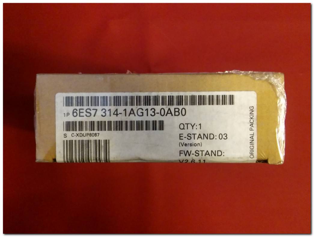 SIEMENS 6ES7 314-1AG13-0AB0 CPU314 PLC CPU SIFIR KUTULU