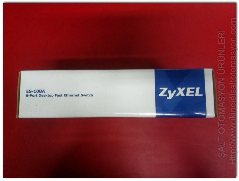 ZYXEL ES-108A SIFIR KUTULU 8-PORT DESKTOP FAST ETHERNET SWİTCH