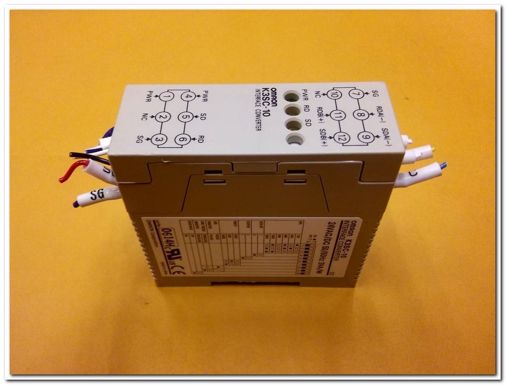 OMRON K3SC-10 INTERFACE CONVERTER