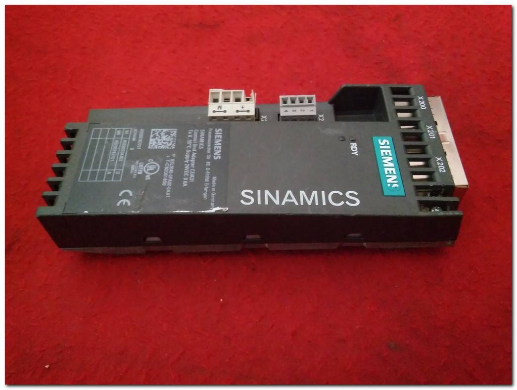 SIEMENS 6SL3040-0PA00-0AA1 SINAMICS CONTROL UNIT ADAPTER CUA31 KONTROL ÜNİTESİ