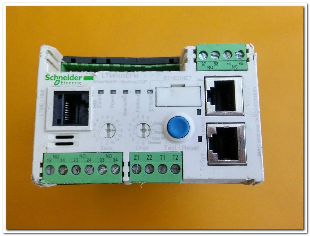 SCHNEİDER LTMR08EFM MOTOR MANAGEMENT CONTROLLER ETHERNET MOTOR KORUMA