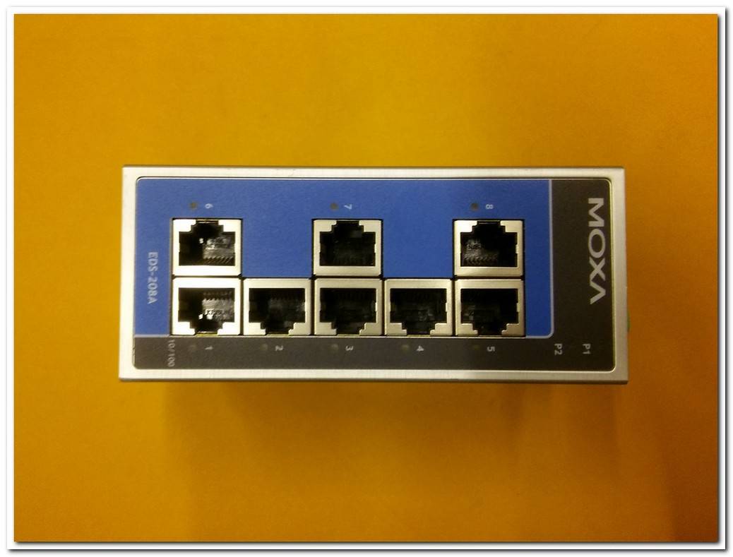 MAXO EDS-208A 8 PORT KOMPAKT ETHERNET ANAHTARI