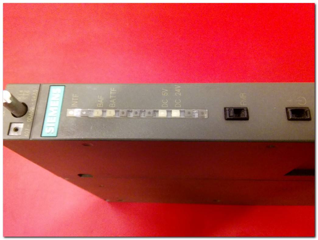 SIEMENS 6ES7 407-0DA00-0AA0 SIMATIC S7 PS 407 4A PLC GÜÇ KAYNAĞI POWER SUPPLY