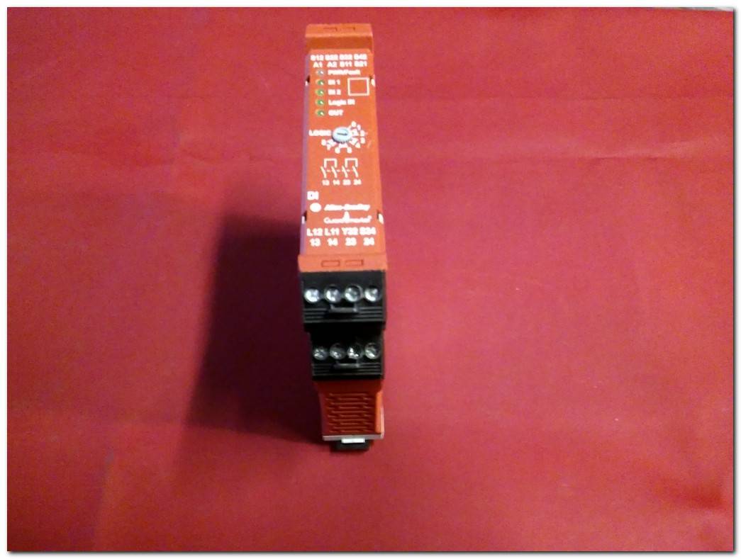 ALLEN-BRADLEY 440R-D22R2 440R D22R2 440RD22R2 GSR DI GSR Dİ 440R-D22R2 SAFETY RELAY EMNİYET RÖLESİ