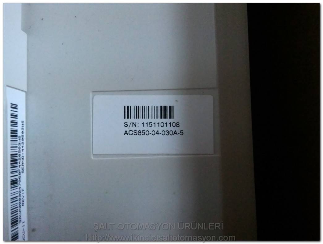 ABB ACS850-04-030A-5 J400 15KW SIFIR KUTULU SÜRÜCÜ INVERTER ACS850 15KW DRIVER