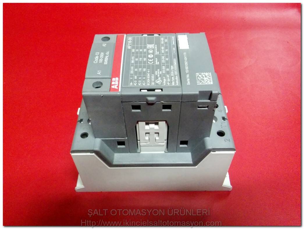 ABB AF116-30 1S160108214341179 55KW 100-250VDC KONTAKTÖR