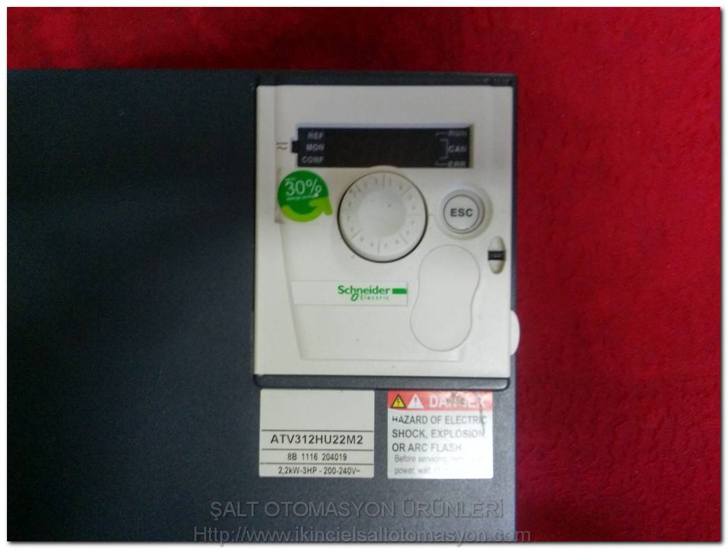 SCHNEİDER ATV312HU22M2 2,2 KW ALTİVAR312 ATV312 SÜRÜCÜ INVERTER