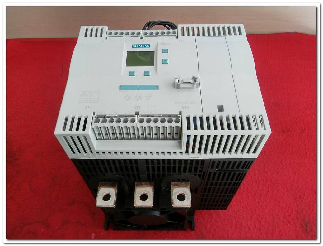 SIEMENS 3RW4445-6BC44 SIRIUS 160KW SOFT STARTER 160 KW YUMUŞAK YOL VERME
