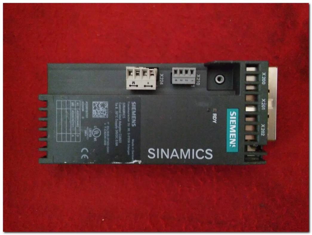 SIEMENS 6SL3040-0PA00-0AA1 SINAMICS CONTROL UNIT ADAPTER CUA31 KONTROL ÜNİTESİ