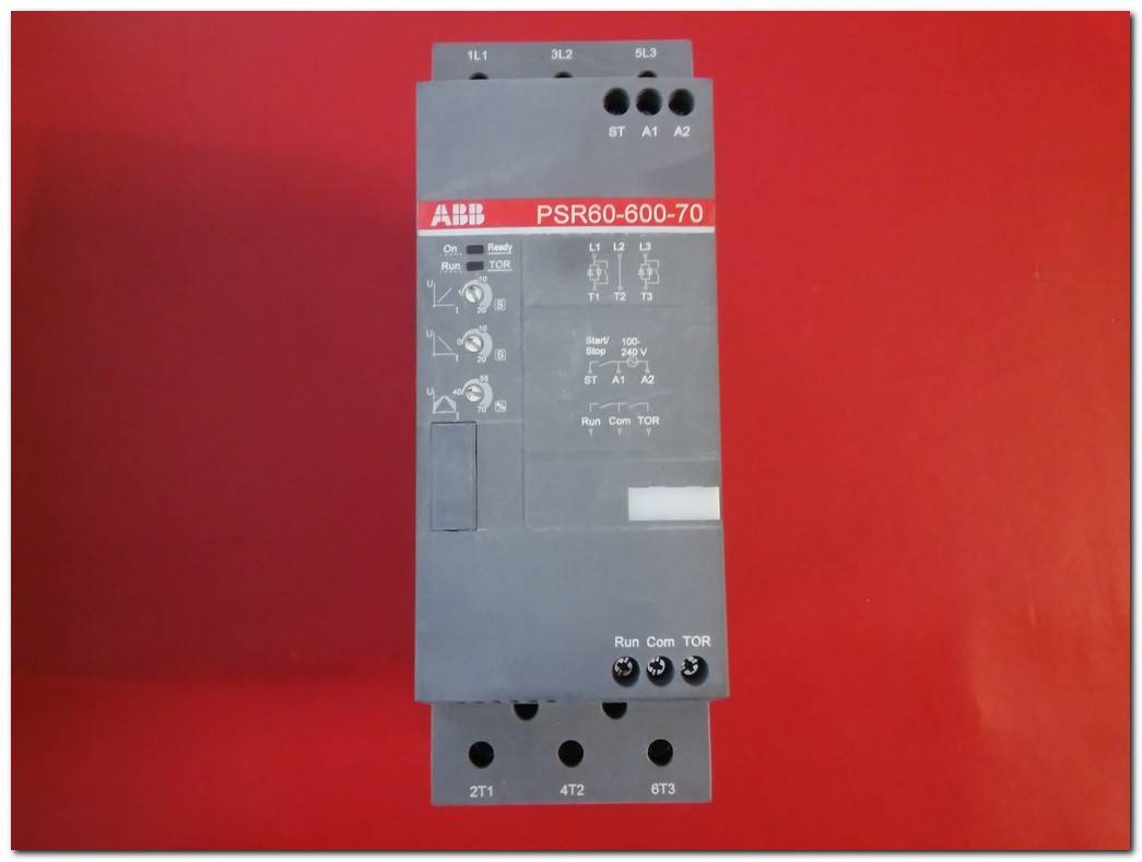 ABB PSR60-600-70 1SFA896112R7000 30KW YUMUŞAK YOL VERME SOFT STARTER