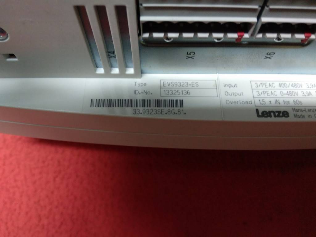 LENZE EVS9323-ES 3,2 KVA 3,9A SERVO SÜRÜCÜ