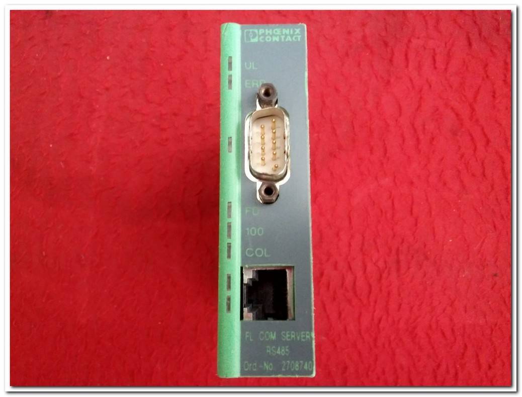 PHOENIX CONTACT 2708740 FL COM SERVER INPUT OUTPUT MODULE PLC ETHERNET MODÜLÜ