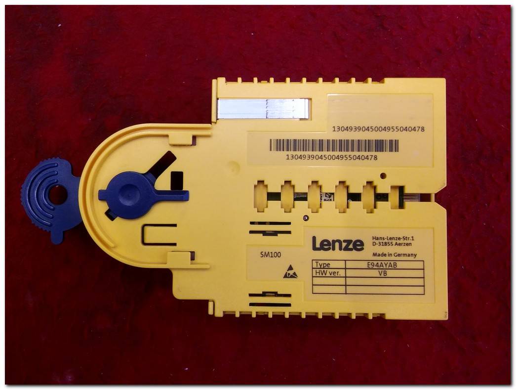 LENZE E94AYAB SM 100 E94AYAB SM100 SAFETY MODULE GÜVENLİK MODÜLÜ