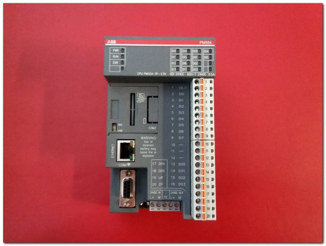 ABB PM554-TP-ETH PM554 1SAP120600R0071 PLC UNIT